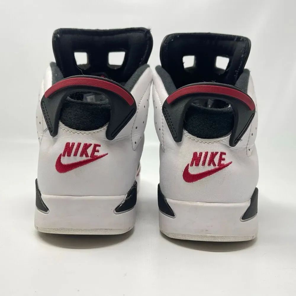 Nike Air Jordan 6 Retro Carmine Kids Youth Size 3Y 384666-106 - Picture 8 of 11